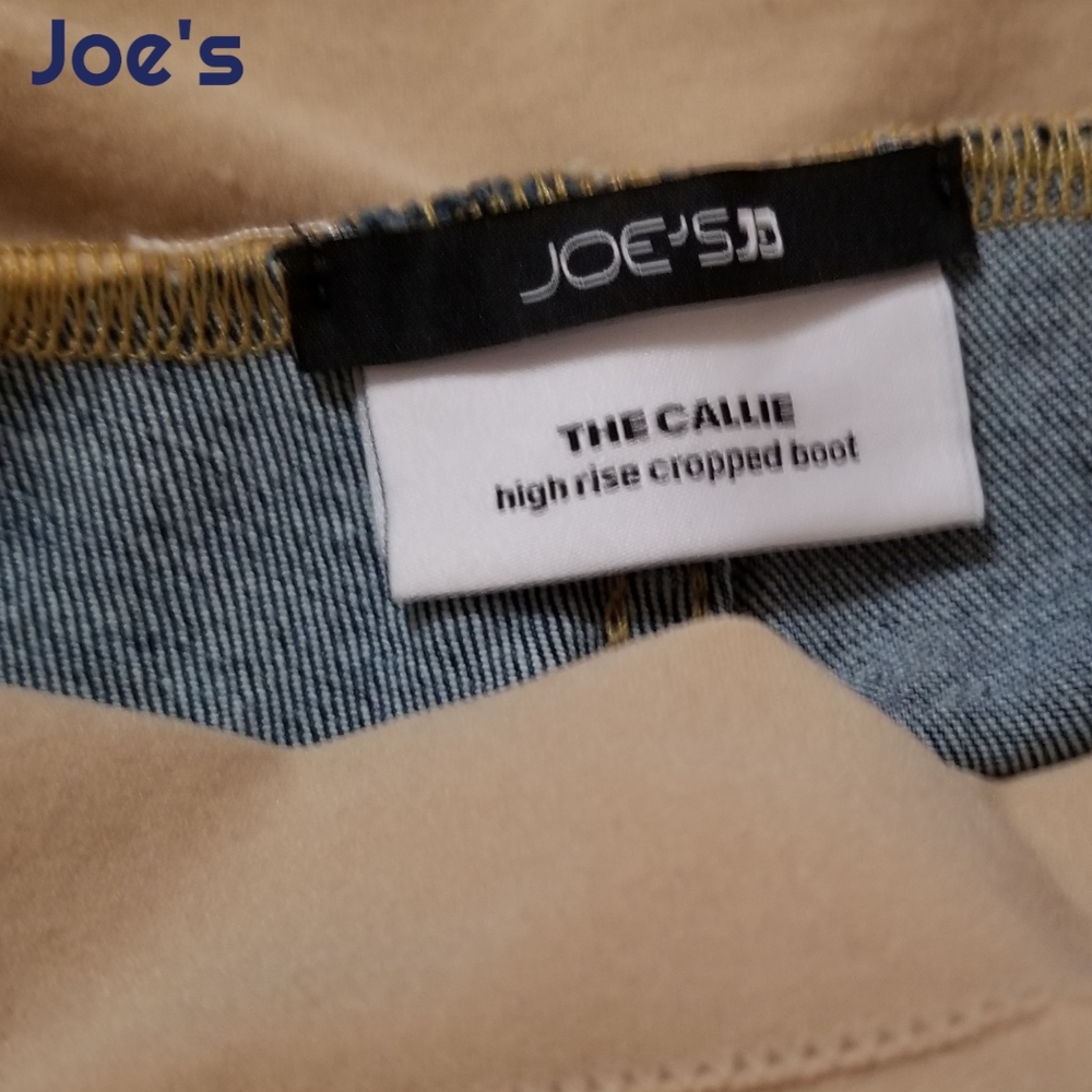 Joe's The Callie High Rise Crop Boot Maternity Jean - Picture 7 of 8